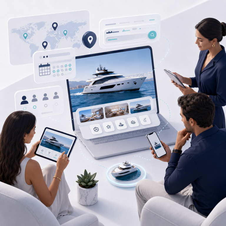 Reach qualified yacht guests illustration