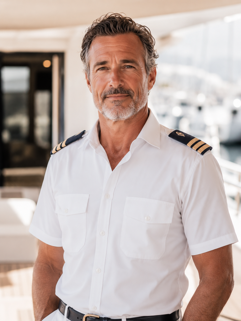 Captain Adrian Cole — Senior Yacht Captain