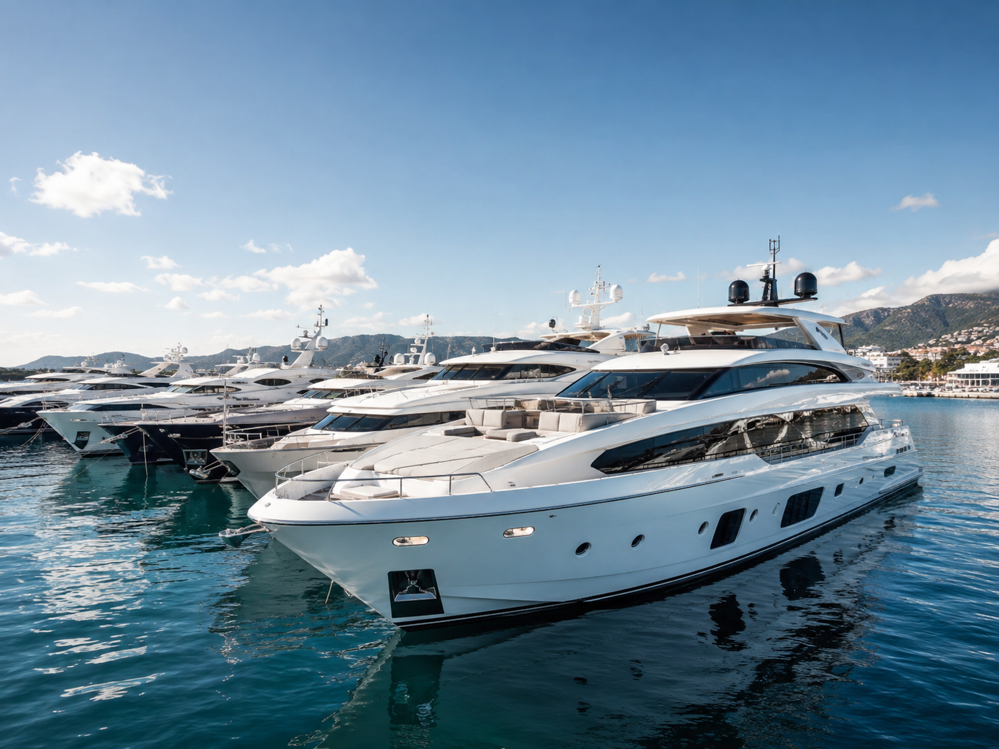 Professionally presented yacht listing for an international audience